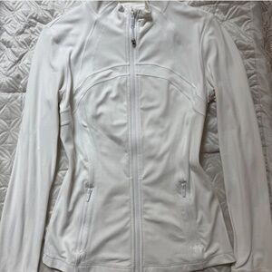 White Lululemon Define Jacket